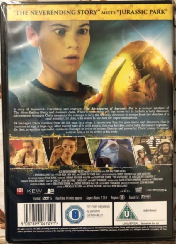 The Adventures of Jurassic Pet - Chapter 1 Kyler Beck 2018 New DVD Top-quality