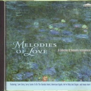 Melodies of Love - A Collection of Romantic Instrumentals 1998 CD Top-quality