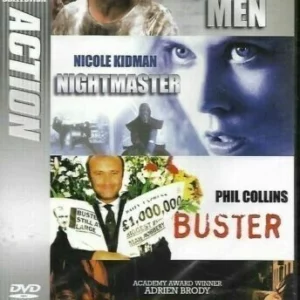 All The Queen's Men /Nightmaster /Buster /Love The Hard Way 2007 New DVD