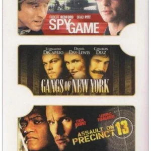 Gangs Of New York/Assault On Precinct 13/Spy Game 2001 New DVD Top-quality