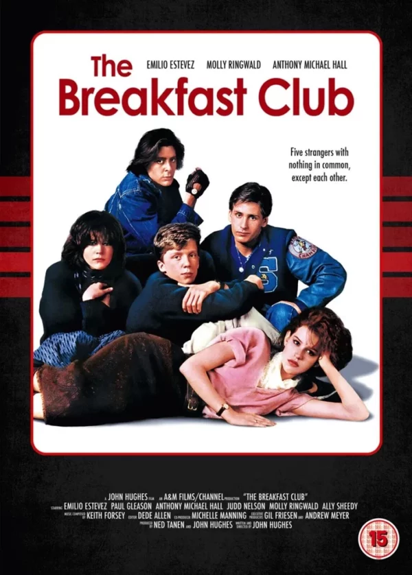 The Breakfast Club Ally Sheedy, Ron Dean, Emilio Estevez, Judd Nelson 2018 New