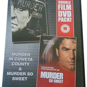 Murder In Coweta County & Murder So Sweet New DVD Top-quality Free UK shipping