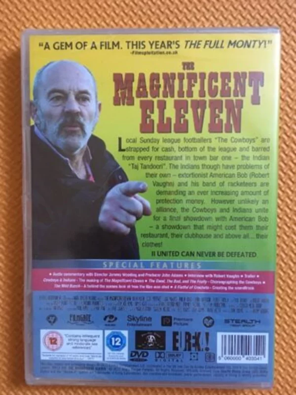 The Magnificent Eleven Keith Allen 2013 New DVD Top-quality Free UK shipping