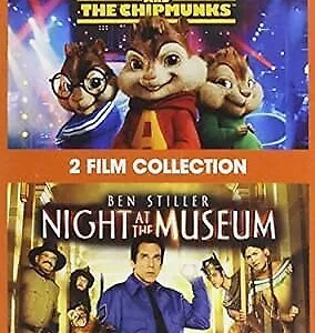 Alvin and the Chipmunks/Night at the Museum Ben Stiller 2010 New DVD