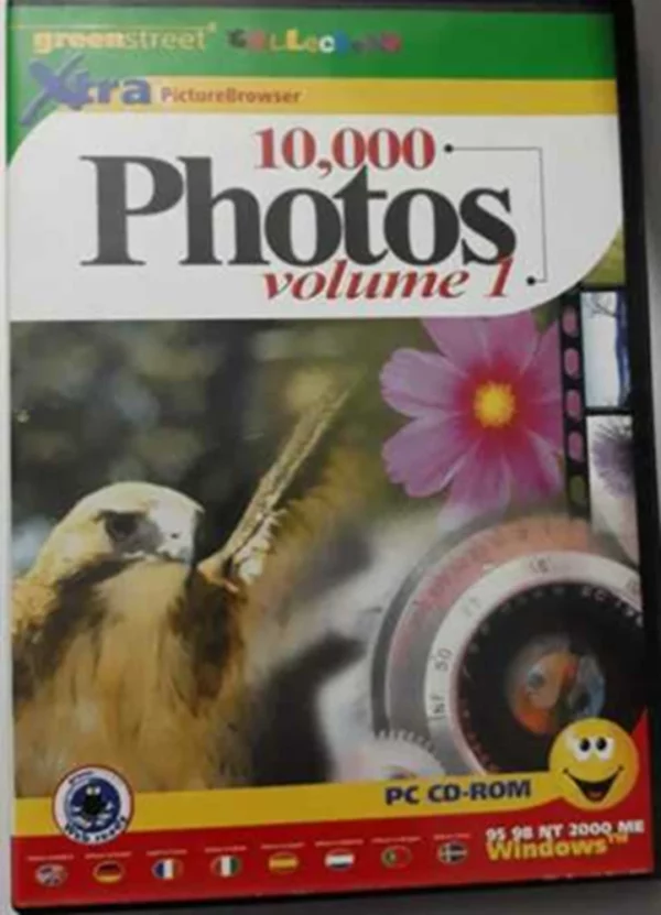 10,000 Photos Vol 1 Windows 95 / 98 / NT / ME 2008 New Top-quality