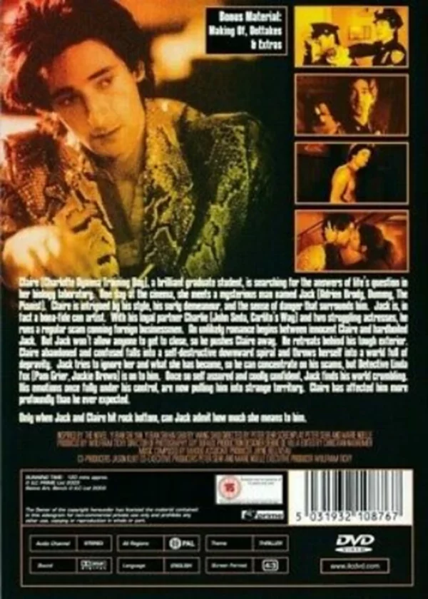 Love the Hard Way Adrien Brody 2003 New DVD Top-quality Free UK shipping