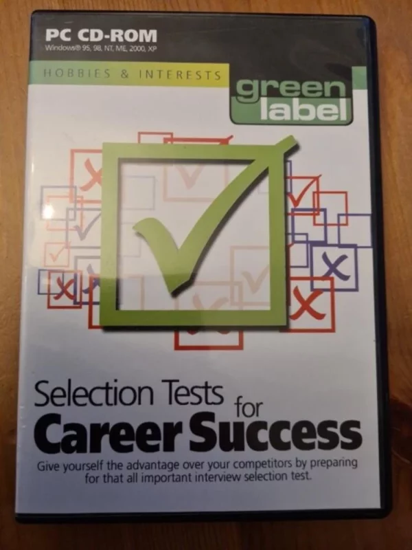 Selection Tests for Career Success Windows 98/2000/NT/ME/XP 2002 New Top-quality