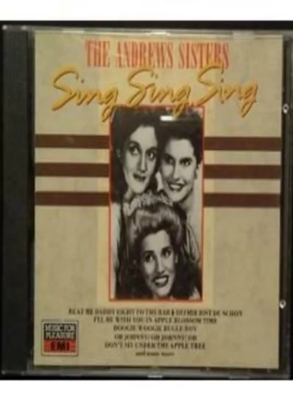 Sing,Sing,Sing The Andrews sisters CD Top-quality Free UK shipping