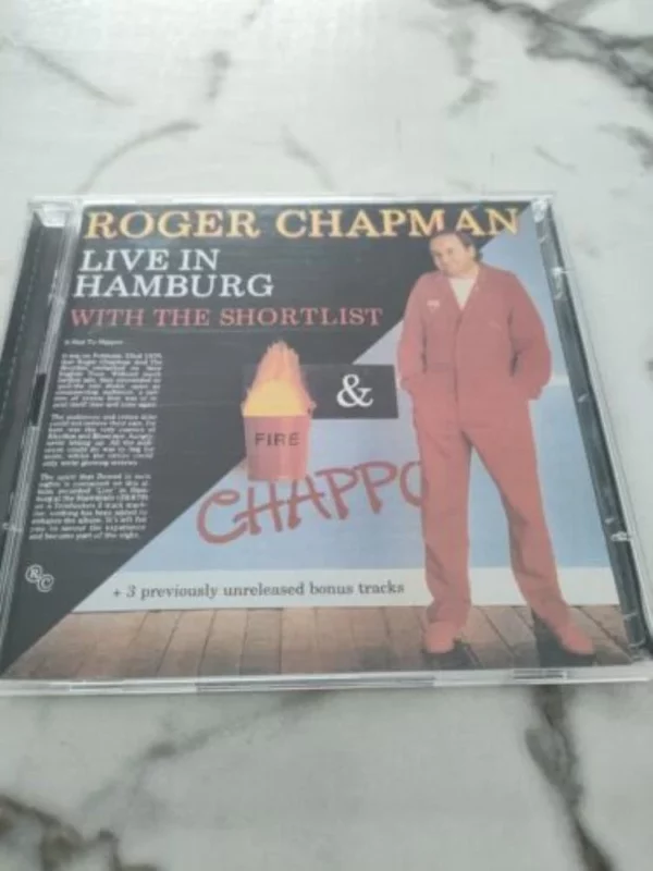 Chappo/Live in Hamburg Roger Chapman CD Top-quality Free UK shipping