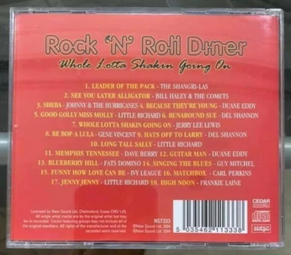 Rock n roll diner various 2004 CD Top-quality Free UK shipping