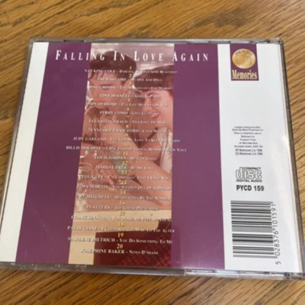 Falling in Love Again Various 1996 CD Top-quality Free UK shipping