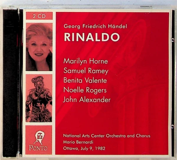 Handel - Rinaldo Mario Bernardi 2006 CD Top-quality Free UK shipping