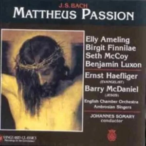 Matthäus Passion by Ameling Ameling, Eco 1992 CD Top-quality Free UK shipping