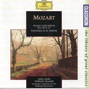 Mozart Piano Concertos Nos 20 & 21 various 1962 CD Top-quality Free UK shipping