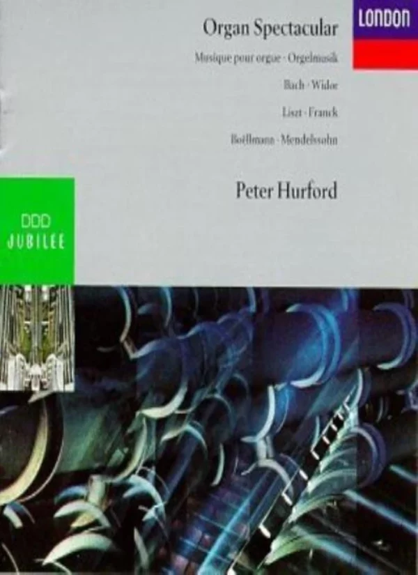 Organ Spectacular Peter Hurford 1991 CD Top-quality Free UK shipping