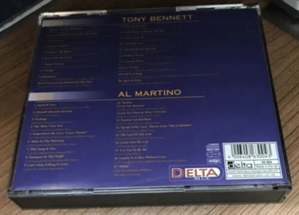 Easy Tony Bennett & Al Martino 2001 CD Top-quality Free UK shipping