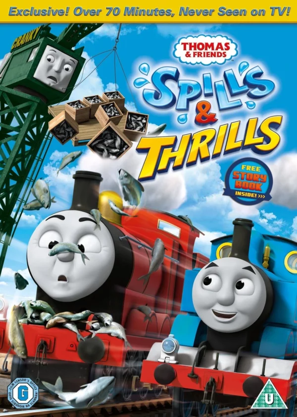 Thomas & Friends: Spills and Thrills Mark Moraghan 2014 DVD Top-quality