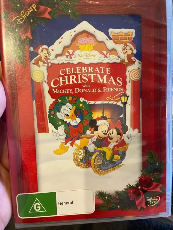 Celebrate Christmas With Mickey , Donald & Friends DVD Top-quality