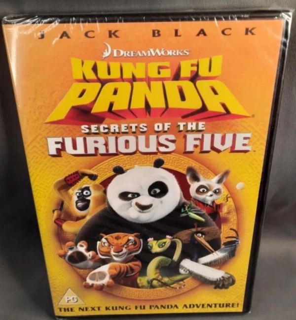 Kung Fu Panda: Secrets of the Furious Five Jack Black 2010 DVD Top-quality