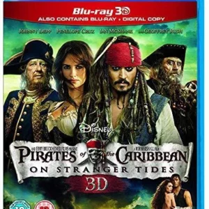 Pirates of the Caribbean: On Stranger Tides Johnny Depp 2011 Blu-ray Top-quality