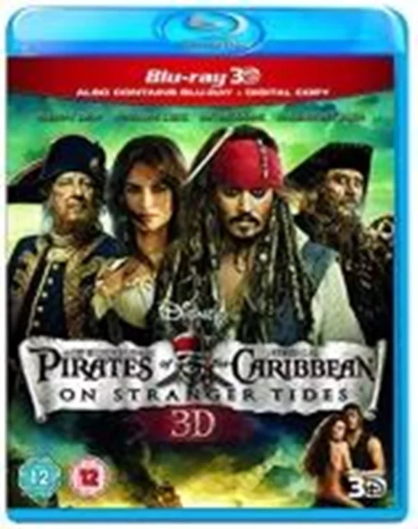 Pirates of the Caribbean: On Stranger Tides Johnny Depp 2011 Blu-ray Top-quality