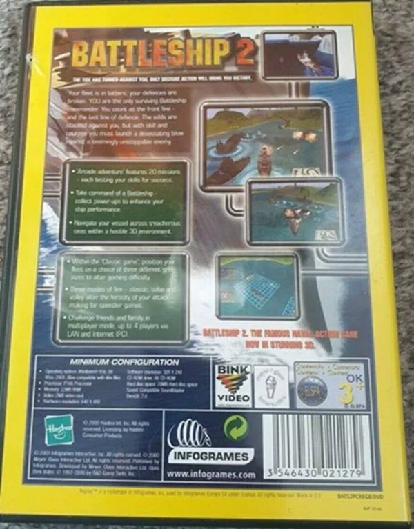 Battleship 2 Windows 95 2001 Top-quality Free UK shipping