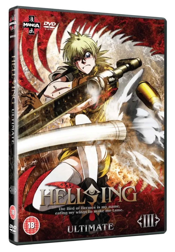 Hellsing Ultimate Volume 3 2009 DVD Top-quality Free UK shipping