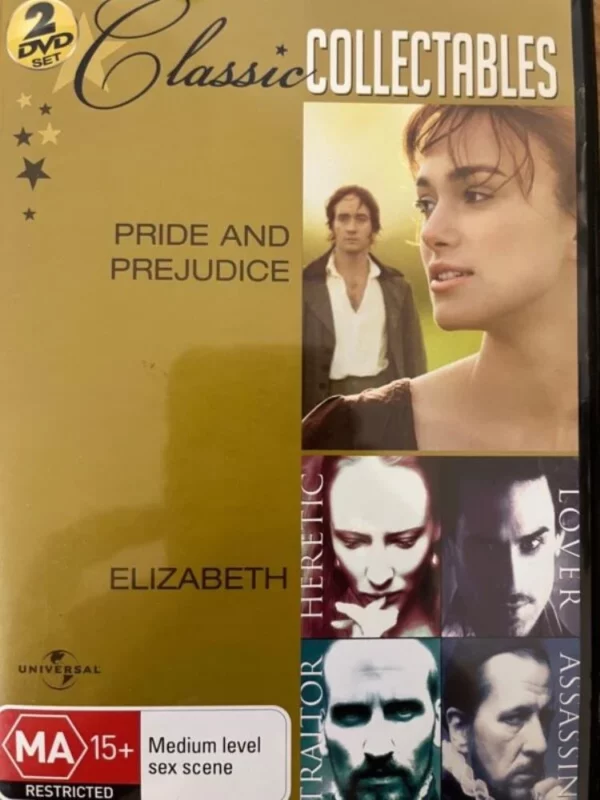 Pride And Prejudice / Elizabeth Keira Knightley 2006 DVD Top-quality