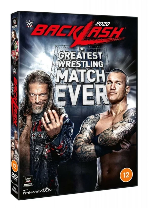 Backlash 2020 Edge 2020 DVD Top-quality Free UK shipping