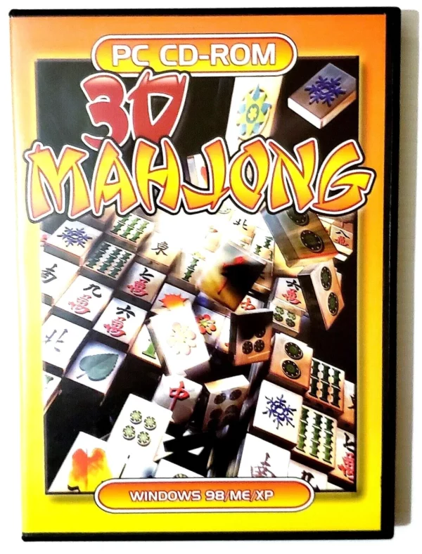 3D Mahjong Windows 95 / 96 / ME / XP 2002 Top-quality Free UK shipping