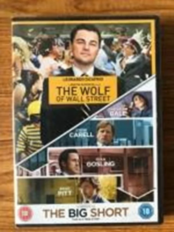 The Wolf of Wall Street/The Big Short Leonardo DiCaprio 2016 New DVD