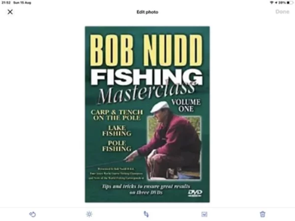 Bob Nudd Master Class - Volume One Bob Nudd New DVD Top-quality