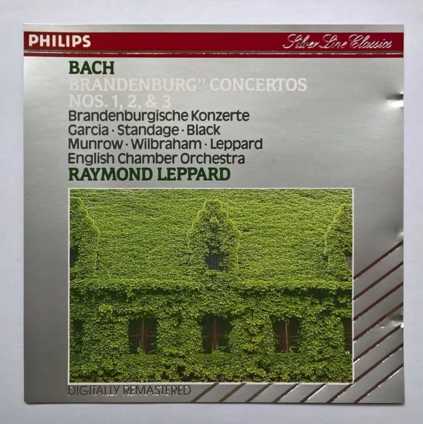 BACH:BRANDENBURG CONCERTOS 1, 2 & 3 various 1974 CD Top-quality