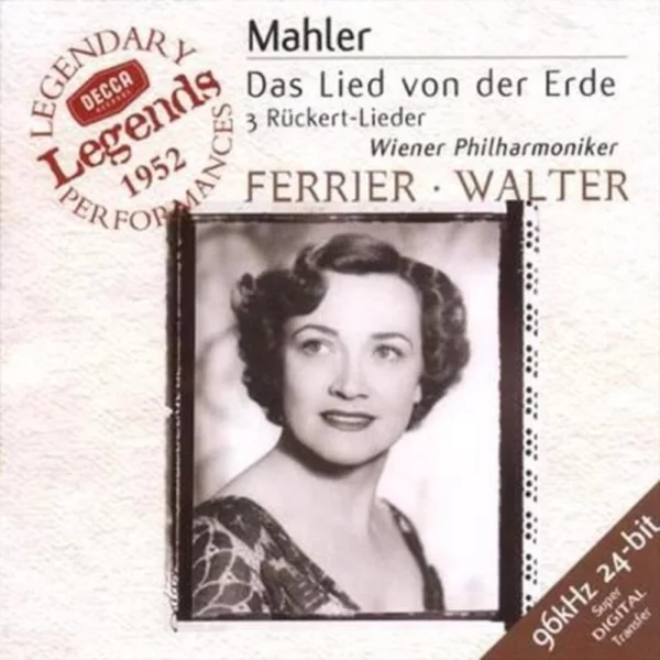 Mahler: Das Lied von der Erde Kathleen Ferrier 2000 CD Top-quality