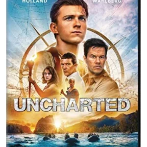 Uncharted Tom Holland 2022 New DVD Top-quality Free UK shipping