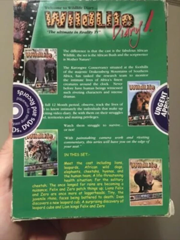 Wildlife Diary 1 Wildlife Diary 1 2005 New DVD Top-quality Free UK shipping