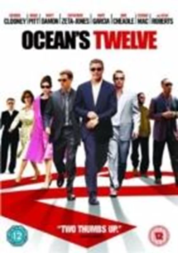 Ocean's Twelve George Clooney 2005 New DVD Top-quality Free UK shipping