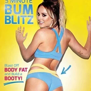 Charlotte's 3 Minute Bum Blitz Charlotte Crosby 2015 DVD Top-quality