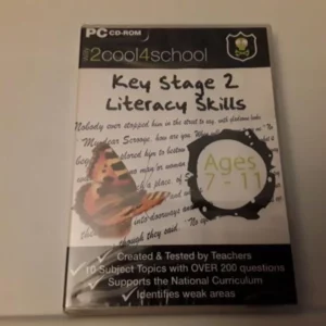 Way 2 Cool 4 School: Key Stage 2 Literacy Skills Windows 2000/ME/XP/VISTA New