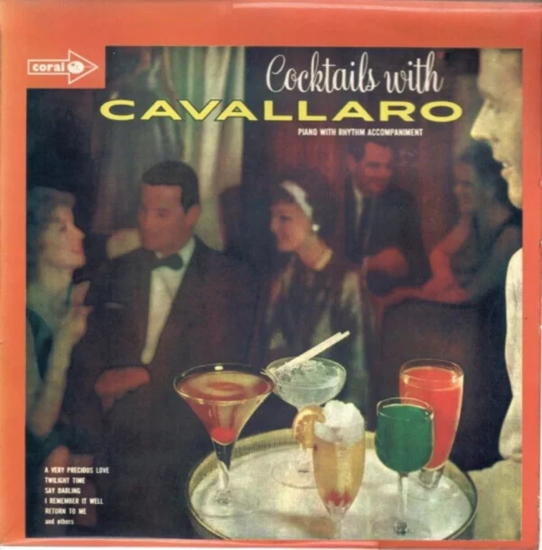 Cocktails With Cavallaro Carmen Cavallaro 1960 Records Top-quality