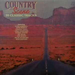 Country Scene: 20 Classic Tracks Various 1982 Records Top-quality