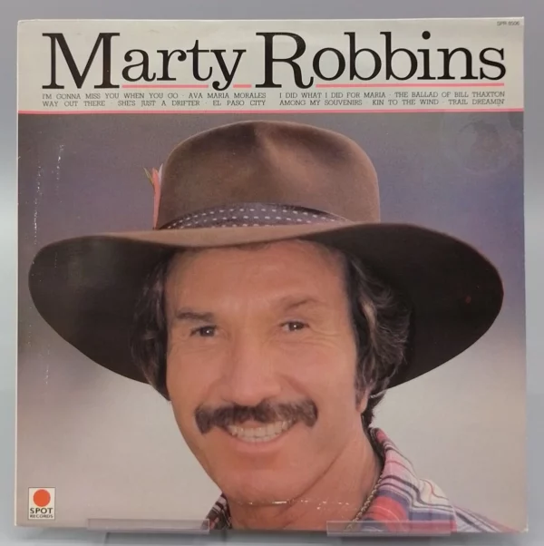 Marty Robbins Spot Records Marty Robbins 1976 Records Top-quality