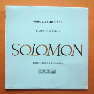 Grieg & Schumann Piano Concertos - Solomon Grieg & Schumann Piano Concertos 1959