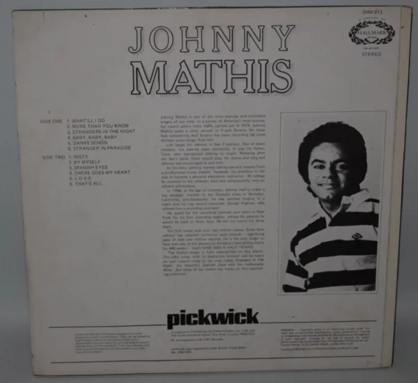 Misty Johnny Mathis 1959 Records Top-quality Free UK shipping