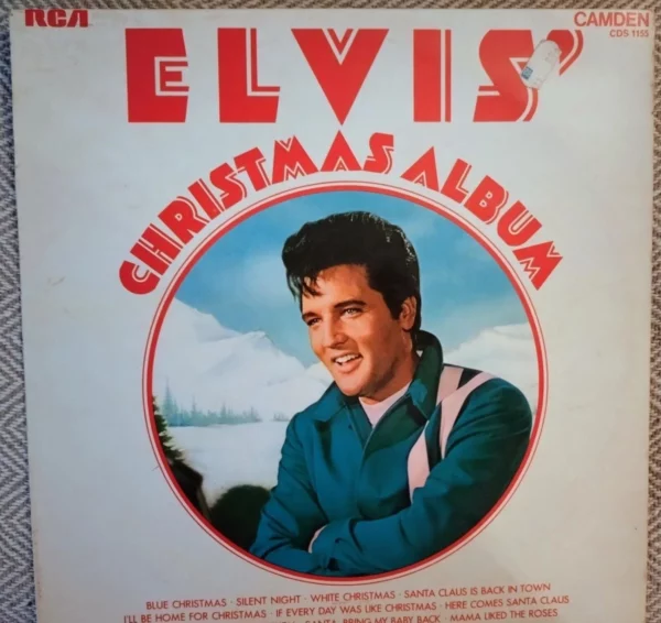 Christmas Album Elvis Presley 1970 Records Top-quality Free UK shipping