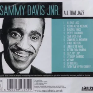 All That Jazz Davis, Sammy Jr. 2004 New CD Top-quality Free UK shipping