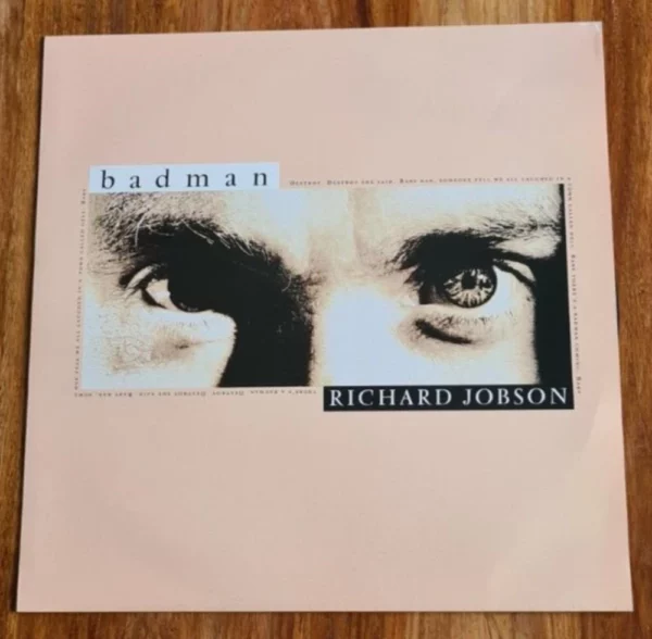 Badman Richard Jobson 1988 Records Top-quality Free UK shipping