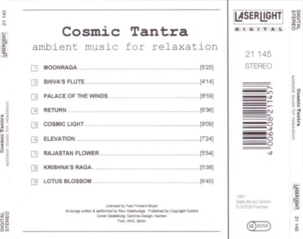 Cosmic Tantra Various Artists 1997 CD Top-quality Free UK shipping