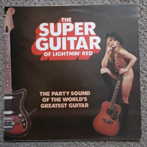 The Super Guitar Of Lightnin' Red Various 1972 Records Top-quality