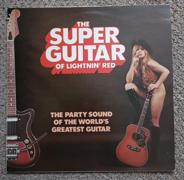 The Super Guitar Of Lightnin' Red Various 1972 Records Top-quality